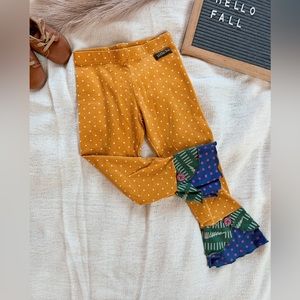 Matilda Jane Polka Dot Ruffle Pants - size 5T